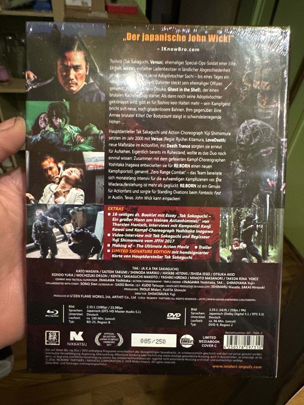 Tutti i DVDs: Re:Born Midori Mediabook, OVP – Nuovo e nell'imballaggio originale da Benken ZH venduto da Audi-erich 1