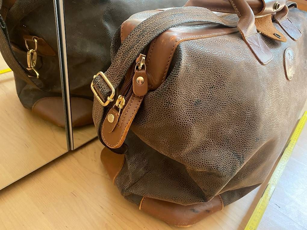Borse: Bric's Italia Weekender Leder Tasche – Usato da Bever venduto da Sarabaer1 1