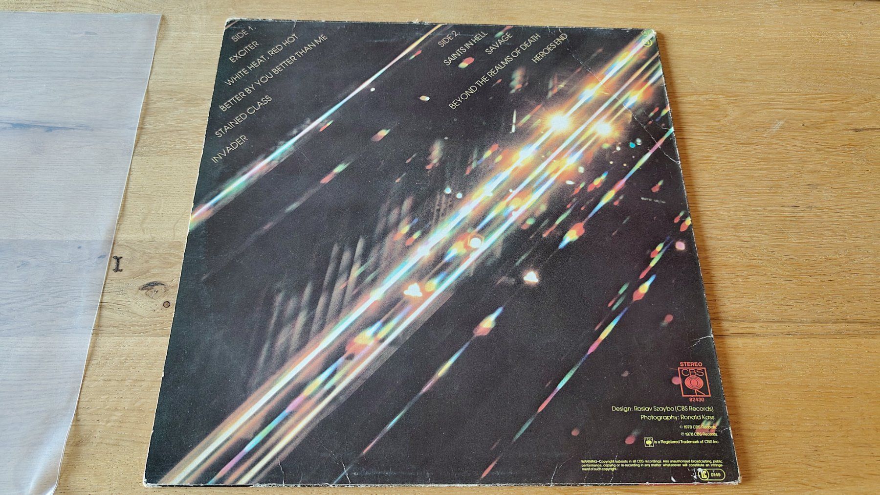 Schallplatten: Judas Priest - Stained Class UK 1978 – Gebraucht aus Untervaz von Pillezei 1