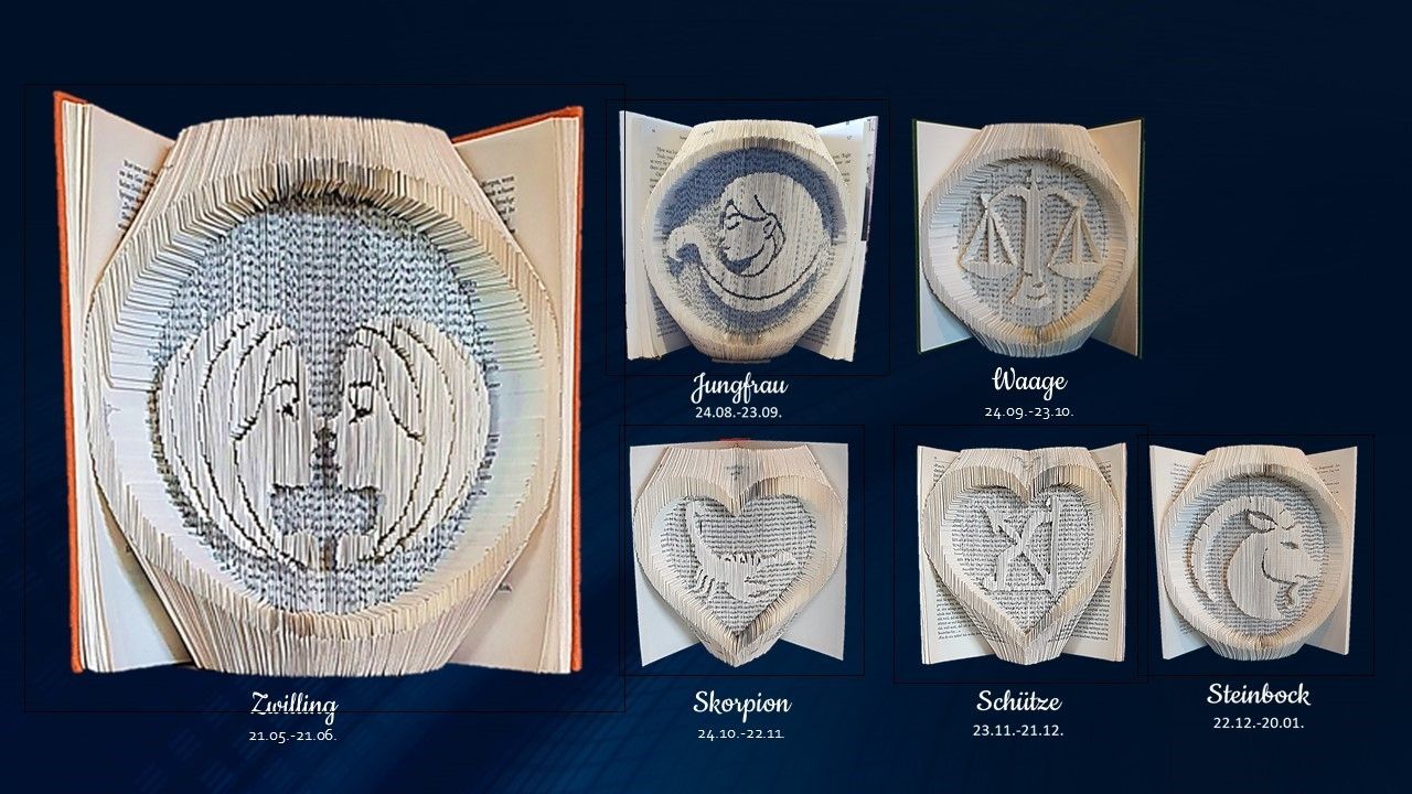 Libri: Buchkunst Sternzeichen – Nuovo e nell'imballaggio originale da Hausen AG venduto da Lothar64 1