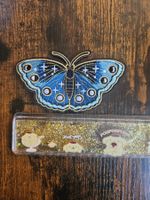 Aufnäher Blauer Schmetterling / Motte