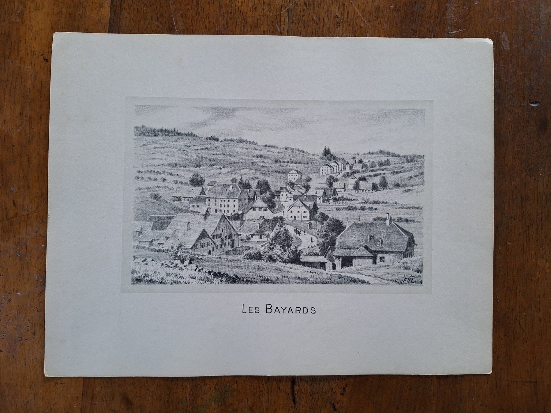 Gravures: LES BAYARDS – D'occasion à Bevaix par bohrap