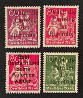 Deutsches Reich 1922** mit Werbeaufdruck
