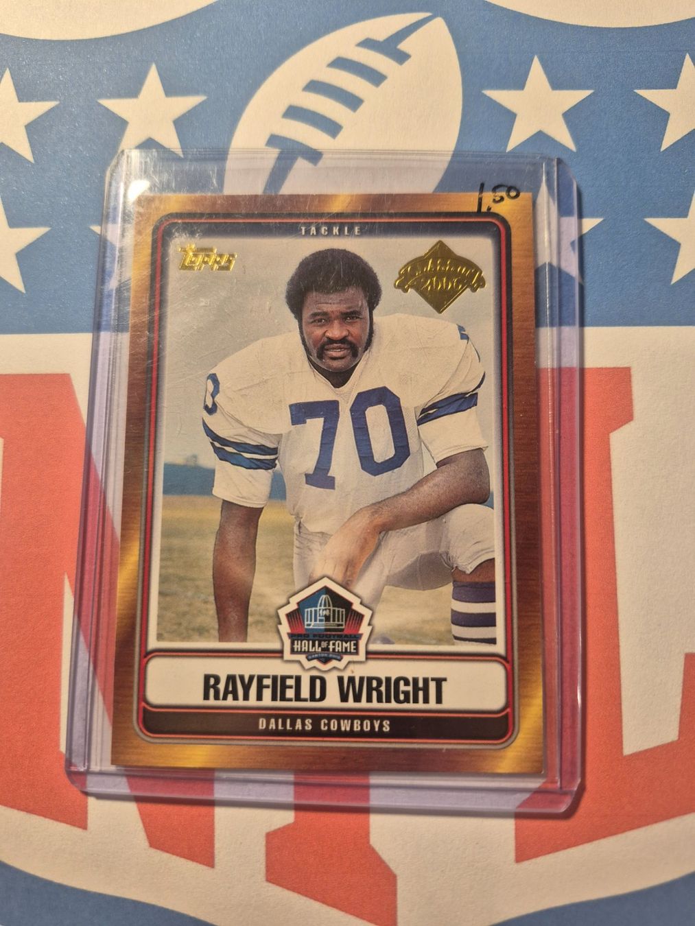 NFL Carte collezionabili: NFL Rayfield Wright Dallas Cowboys – Usato da Treiten venduto da Sauber73