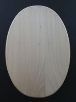 Brett / Schild / Bild, Holz mit Profilrand 24 x 17 cm / NEU
