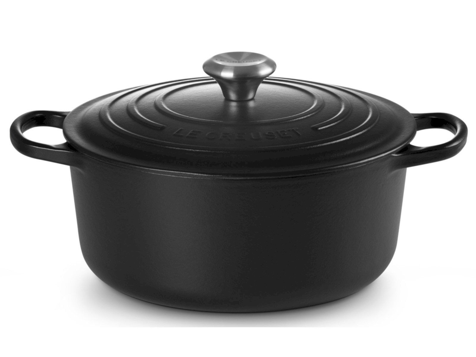 Töpfe: Le Creuset Bräter rund 26cm schwarz matt – Neu und originalverpackt aus Bottighofen von zaap 1