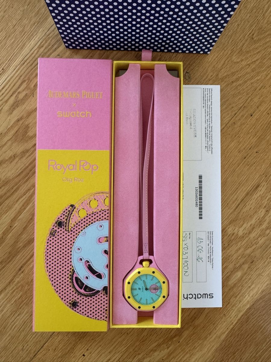 Audemars Piguet Orologi: Audemars Piguet & Swatch OTG ROZ – Nuovo e nell'imballaggio originale da Bern venduto da alekswhite 2