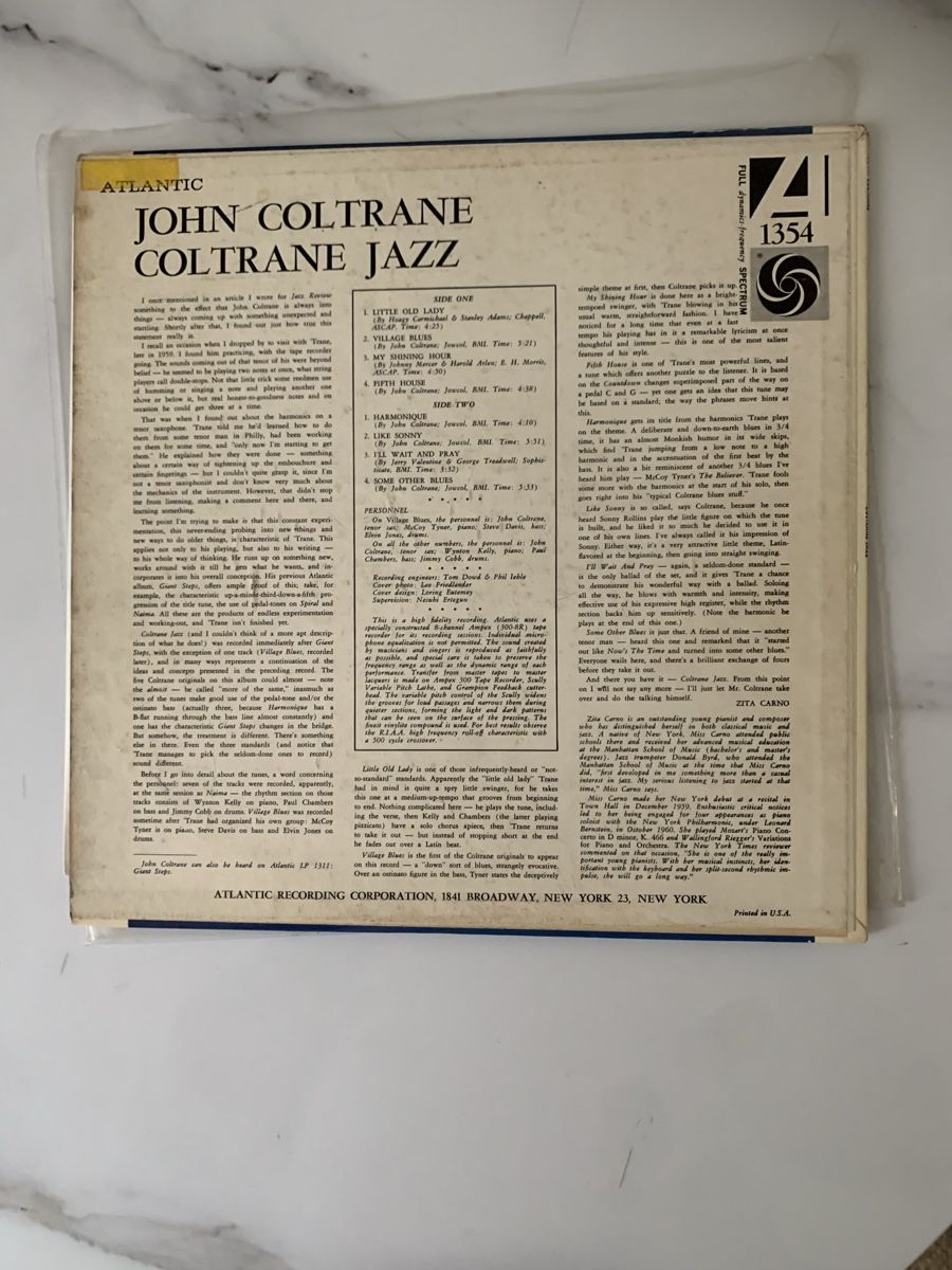 Dischi in vinile: John Coltrane/ Coltrane Jazz – Usato da lausanne venduto da Ccheche 3