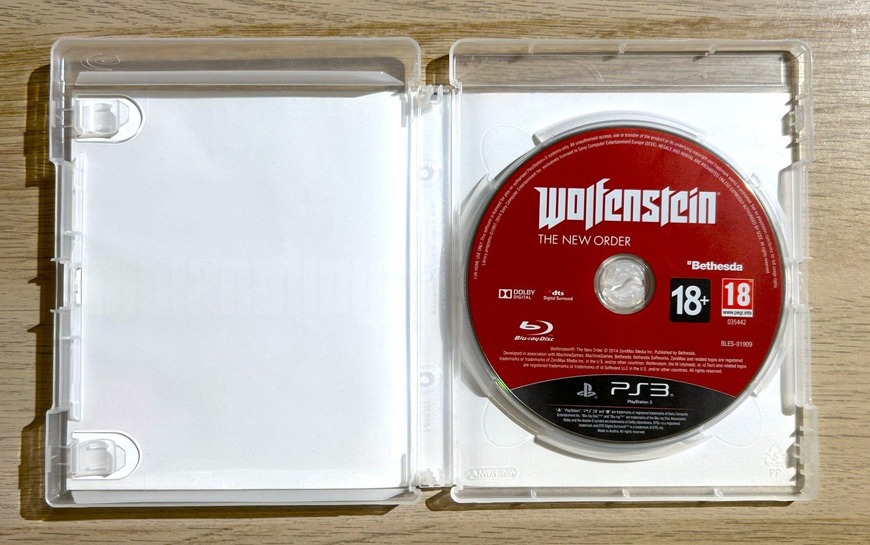 Sony Giochi: Wolfenstein The New Order PS3 – Usato da St. Gallen venduto da Alpine.Arcade 2