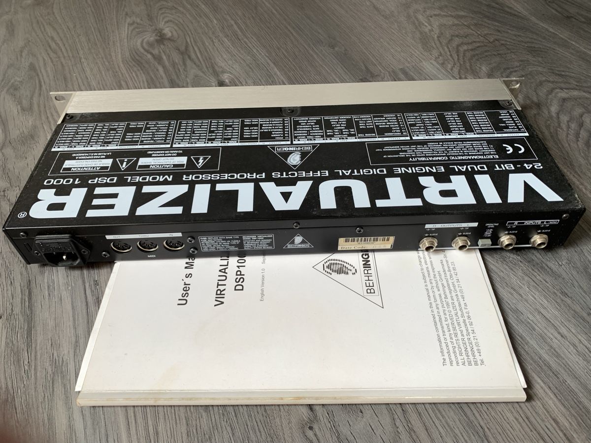 Behringer Strumenti musicali: Behringer virtualizer dsp1000 – Usato da LONAY venduto da Luz8 1
