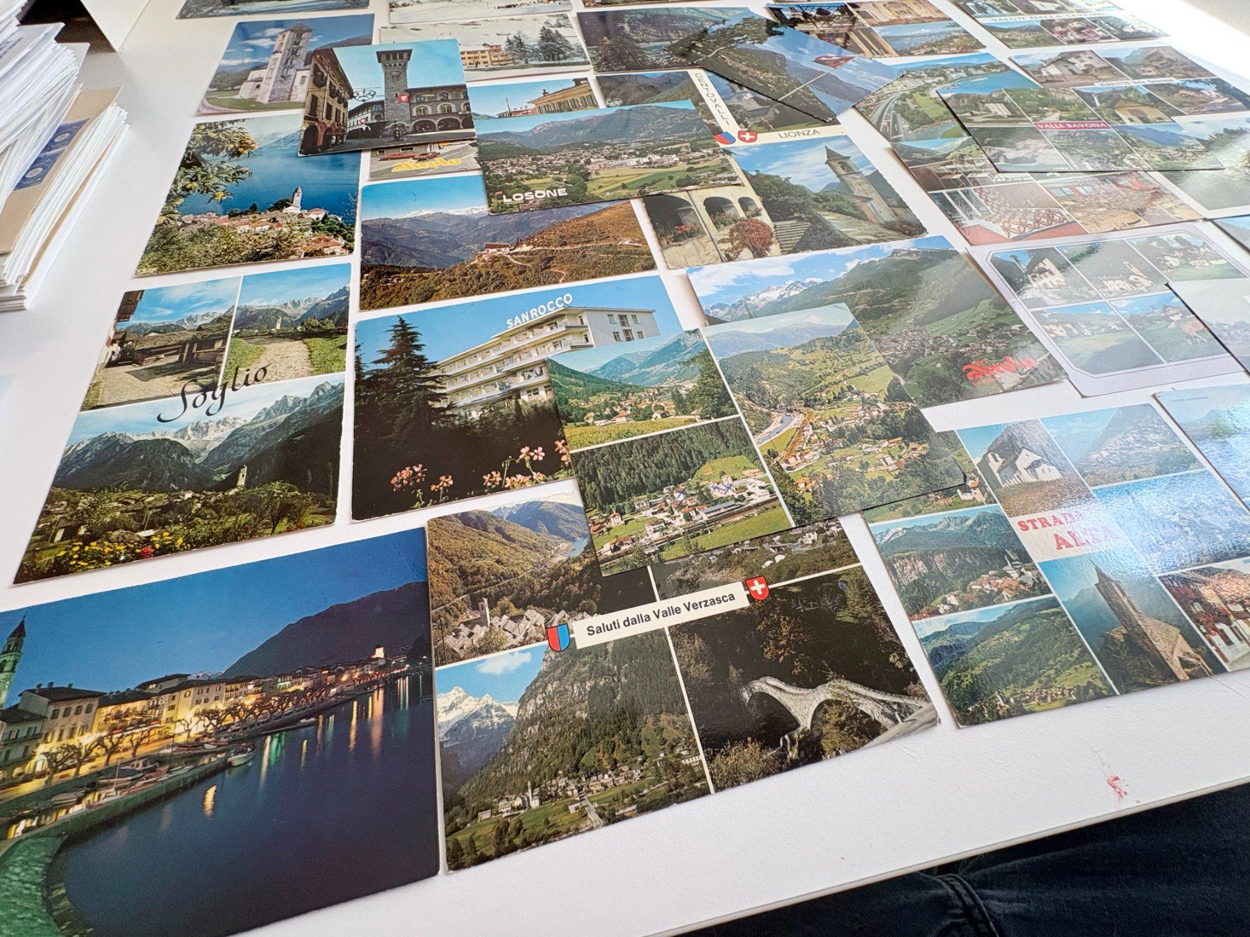 Ansichtskarten: TICINO POSTCARD LOT – Gebraucht aus Riva san vitale von abd_p86k 1