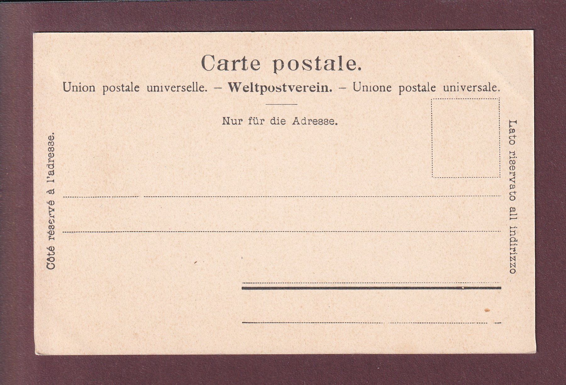 Cartes postales: LÜTSCHINE - Wetterhorn – D'occasion à Pully par nicecards 1