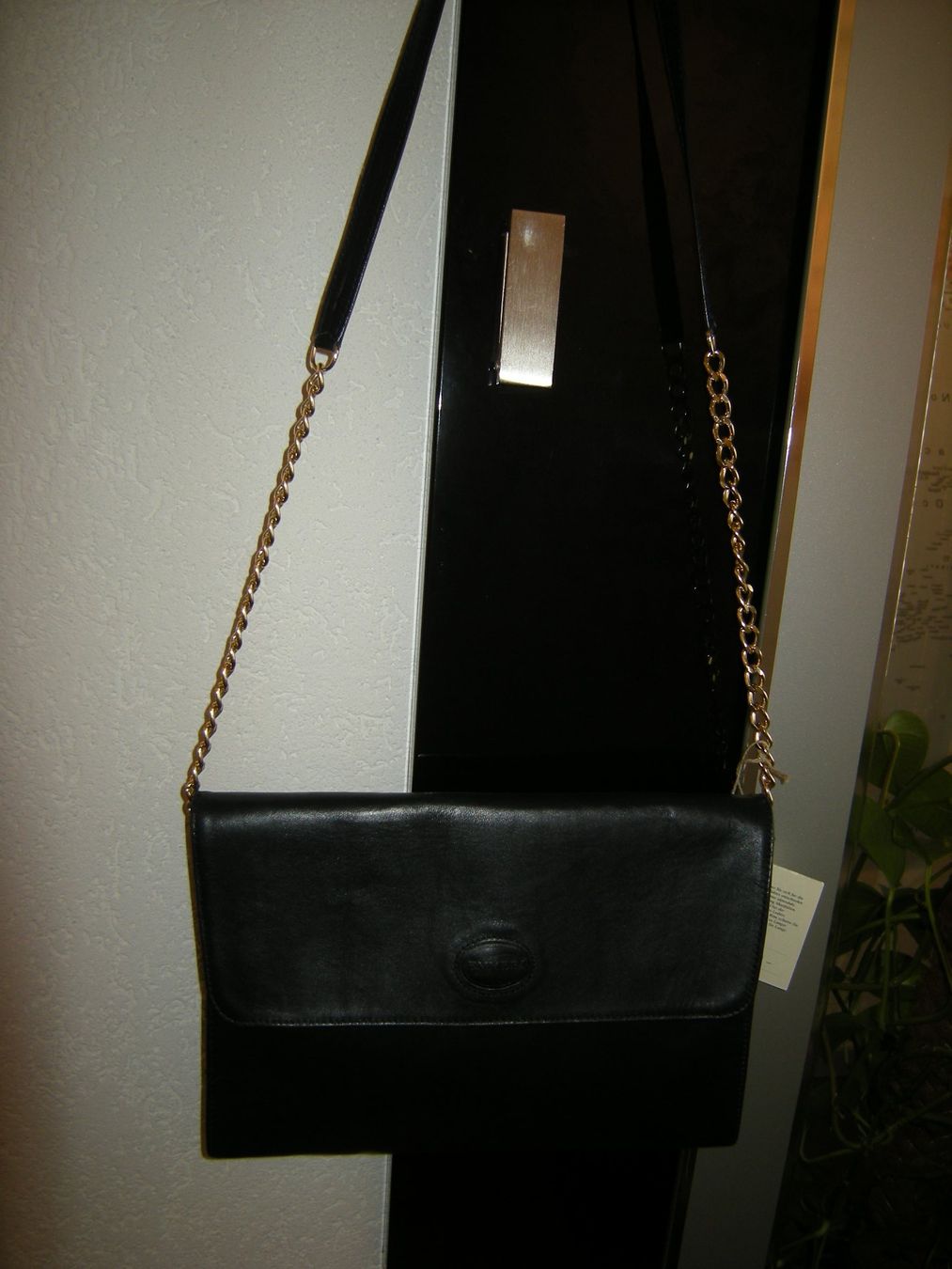 Taschen für Damen: Abendtasche Umhängetasche Echt Leder Dunkelblau – Neu (gemäss Beschreibung) aus Holziken von Rupe 1