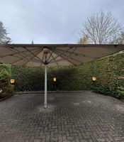 Sonnenschirm XXL elektrisch und mit Licht