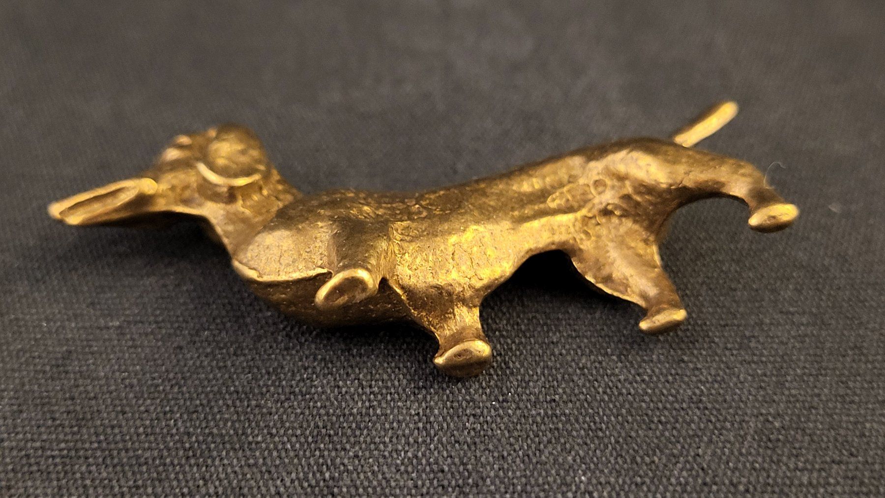 Statuette: Kleiner Metall-Dackel "II" – Usato da Basel venduto da spinne02 6