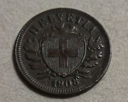 2 Rappen 1908