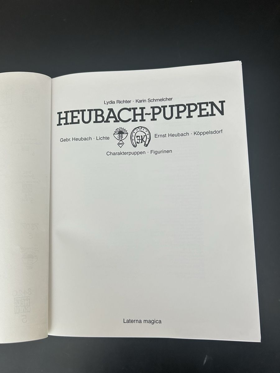 Bambole: HEUBACH-PUPPEN Buch von 1989 – Usato da Zumikon venduto da tuna007 1