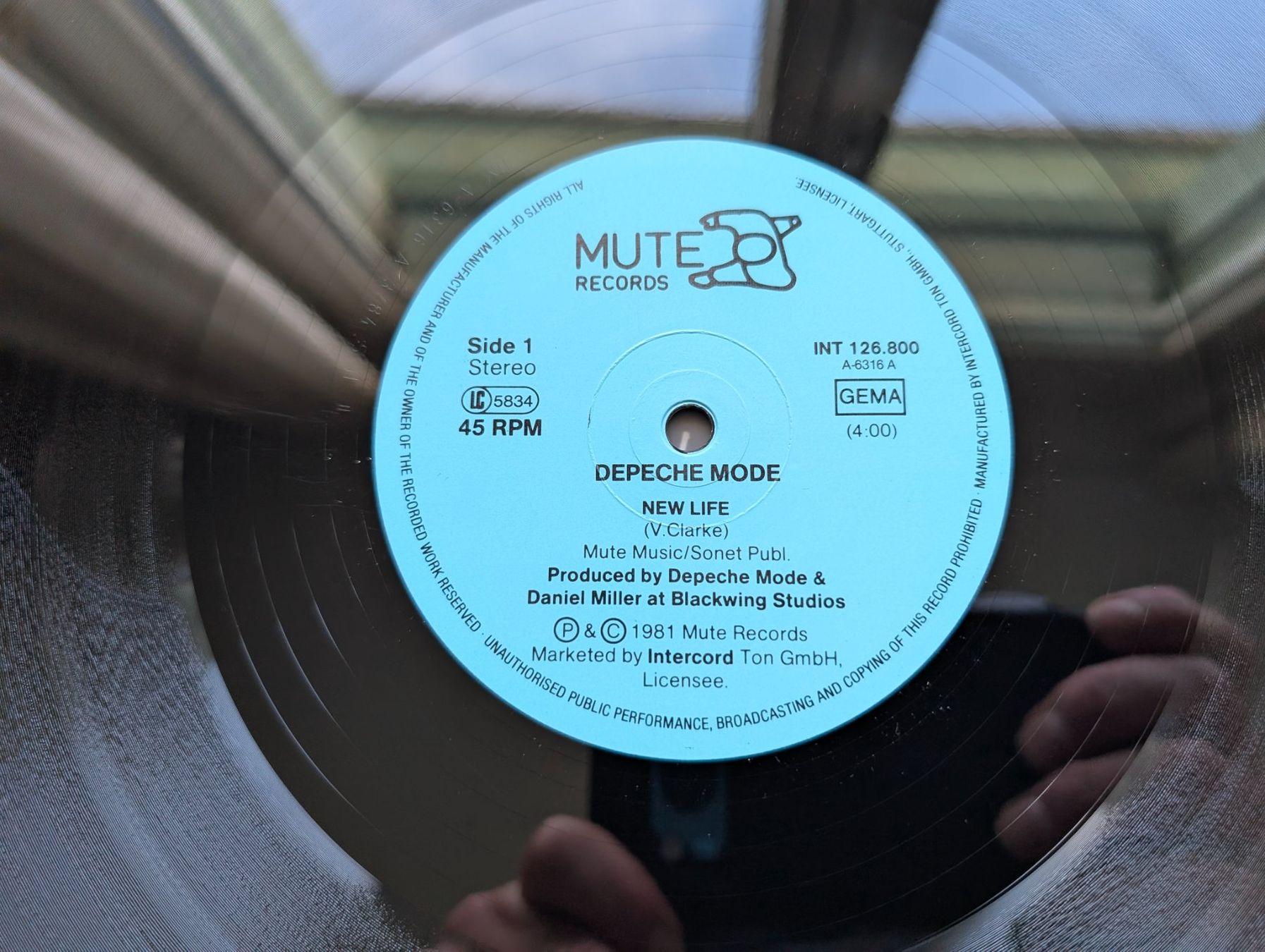 Dischi in vinile: Depeche Mode – New Life  D 81 – Usato da Ebikon venduto da kisuM 5