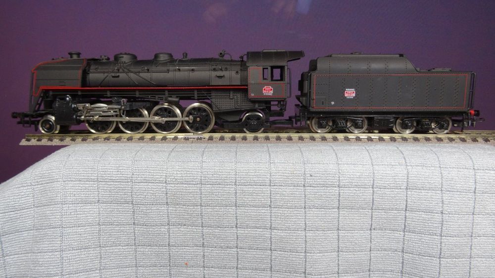 Locomotive Vapeur Jouef HO 141R1246 Avec Tender 30R1246 – état D’occasion