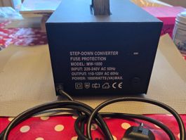 MINWA Step‑Down Converter 1000W – 220–240V auf 110–120V