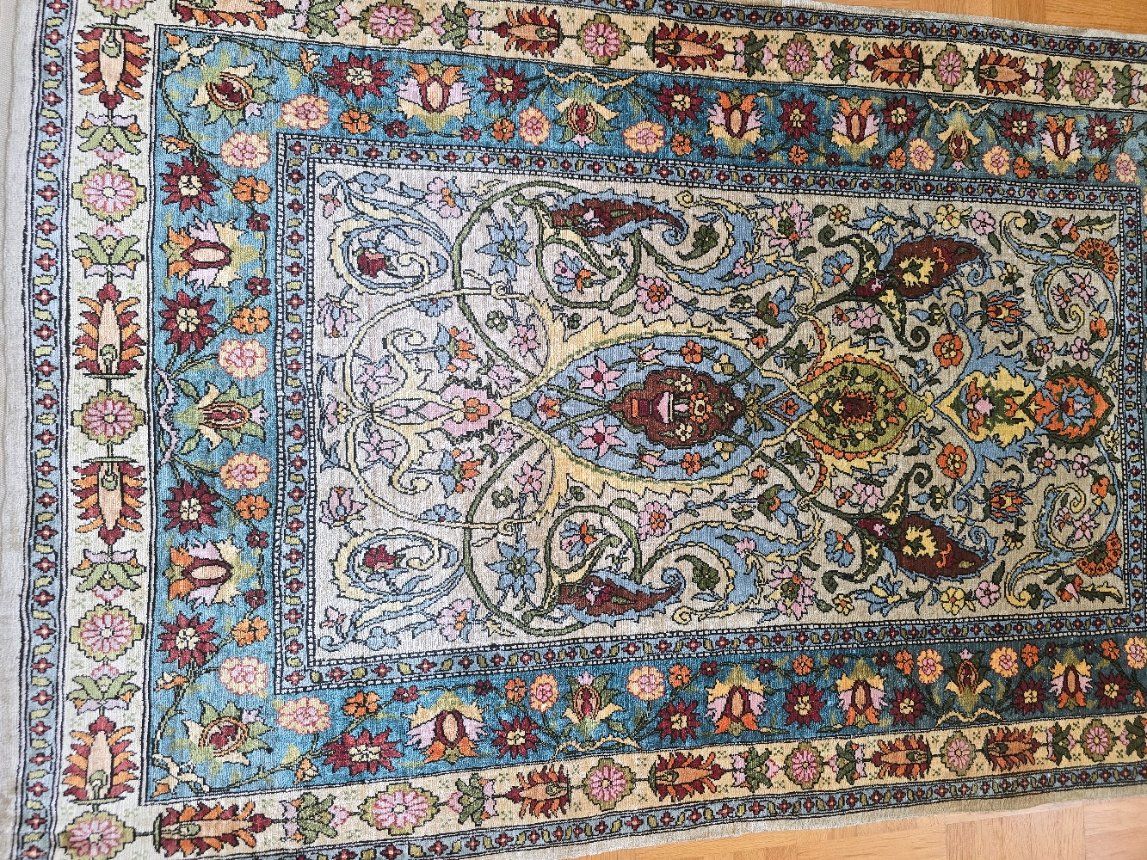 Tappeti: Wunderschöner echt alter originaler Hereke Seidenteppich 60x – Usato da Kriens venduto da atlas2014 4