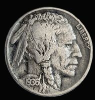 AMERIKA FIVE CENTS 1936