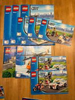 Diverse LEGO City Bauanleitungen