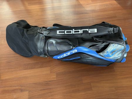 Cobra Cart Golfbag - schwarz- blau