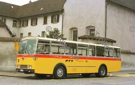 Postauto Postkarte Saurer 3DUK P24626                 BTM003