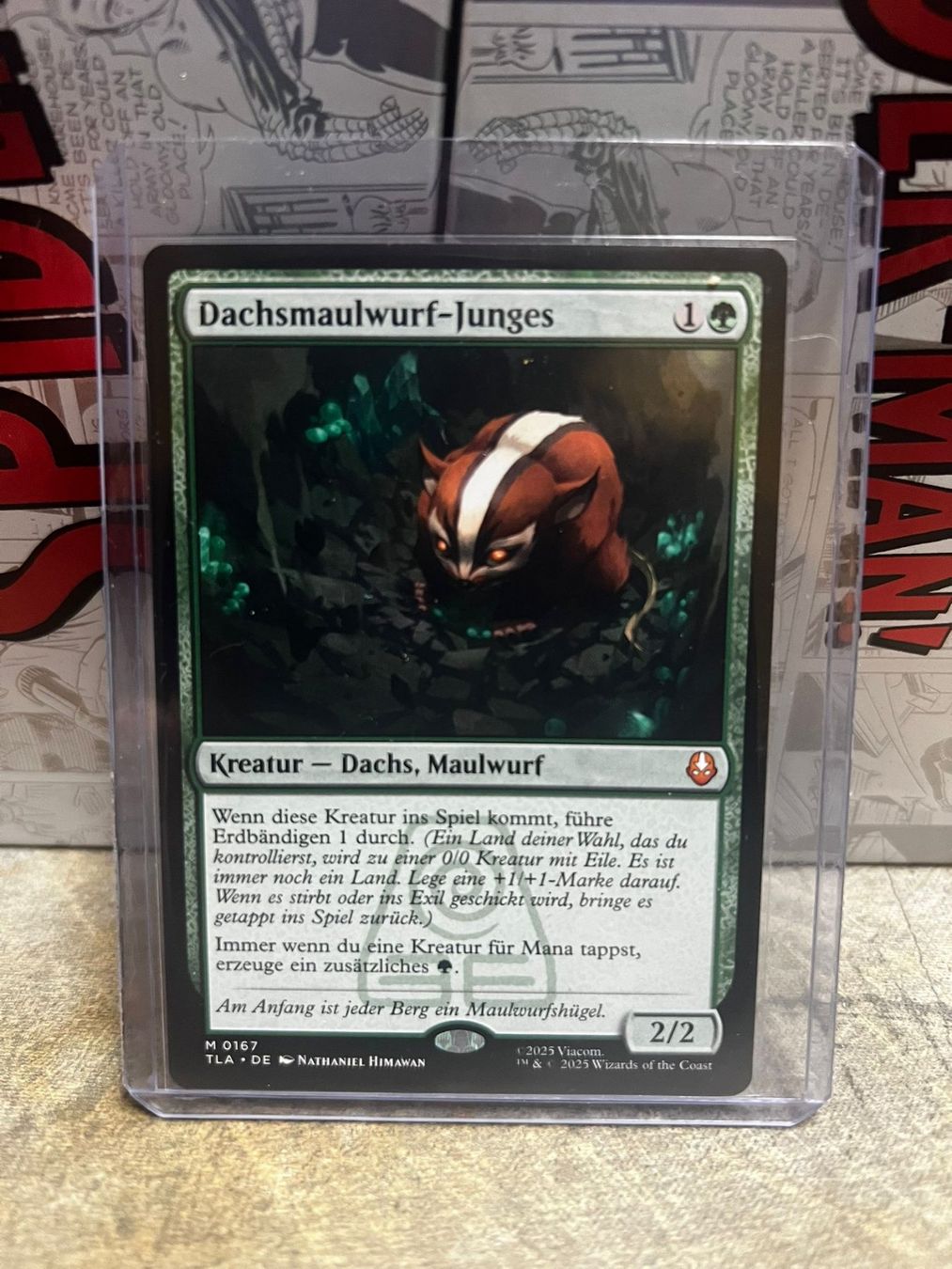Magic The Gathering Carte collezionabili: Badgermole Cub DE – Nuovo (secondo la descrizione) da Wilen b. Wollerau venduto da GarruksShop
