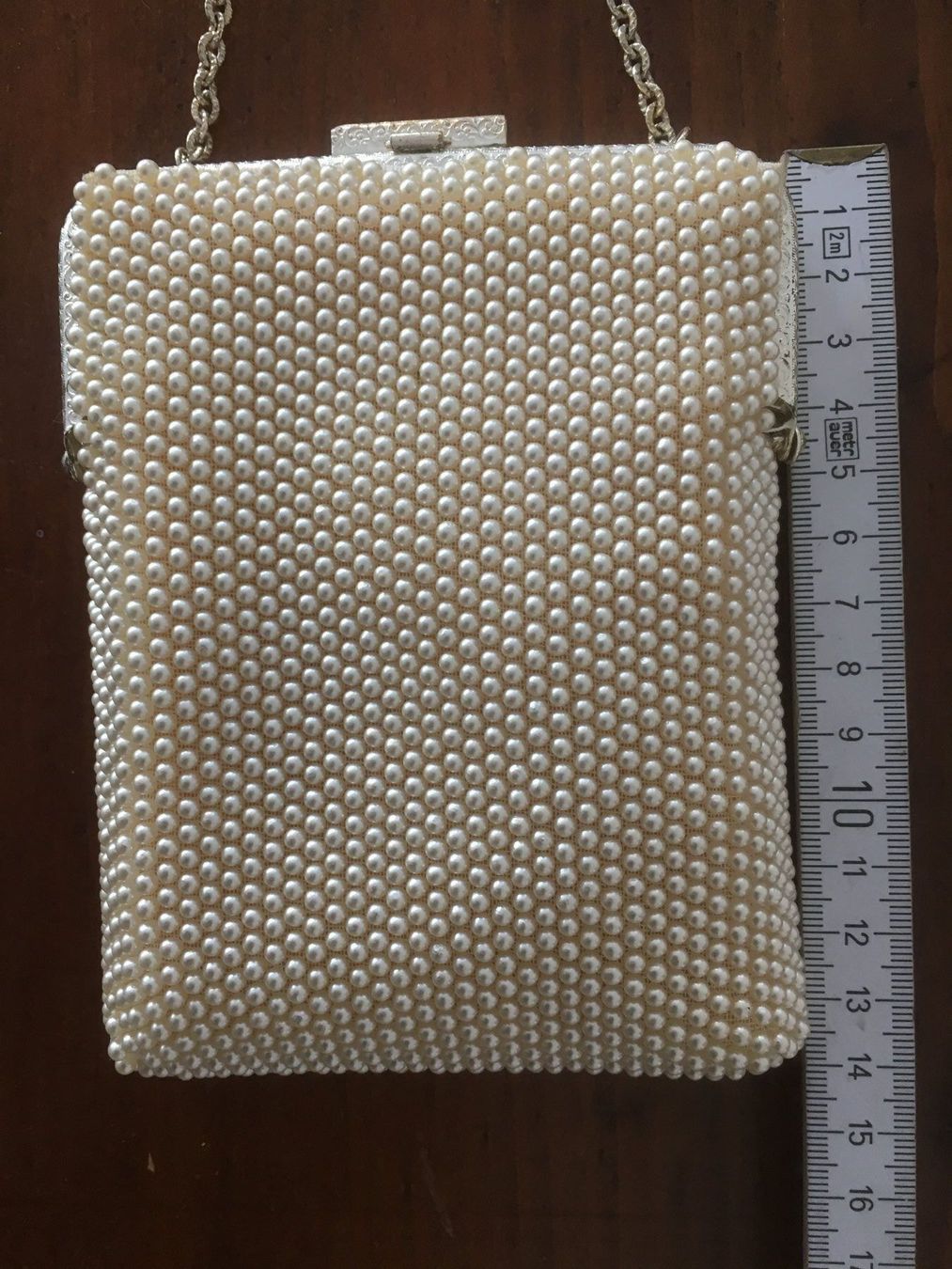 Borse da donna: PERLENTÄSCHLI  ABENDHANDTÄSCHLI  HOCHZEITTASCHE – Usato da Subingen venduto da ArtBead 5