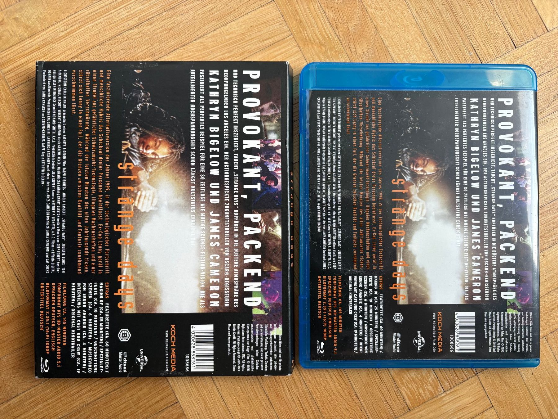 Tutti i DVDs: Strange Days - 20th Anniversary Edition - Blu-ray + DVD – Usato da Zürich venduto da Malcom 2