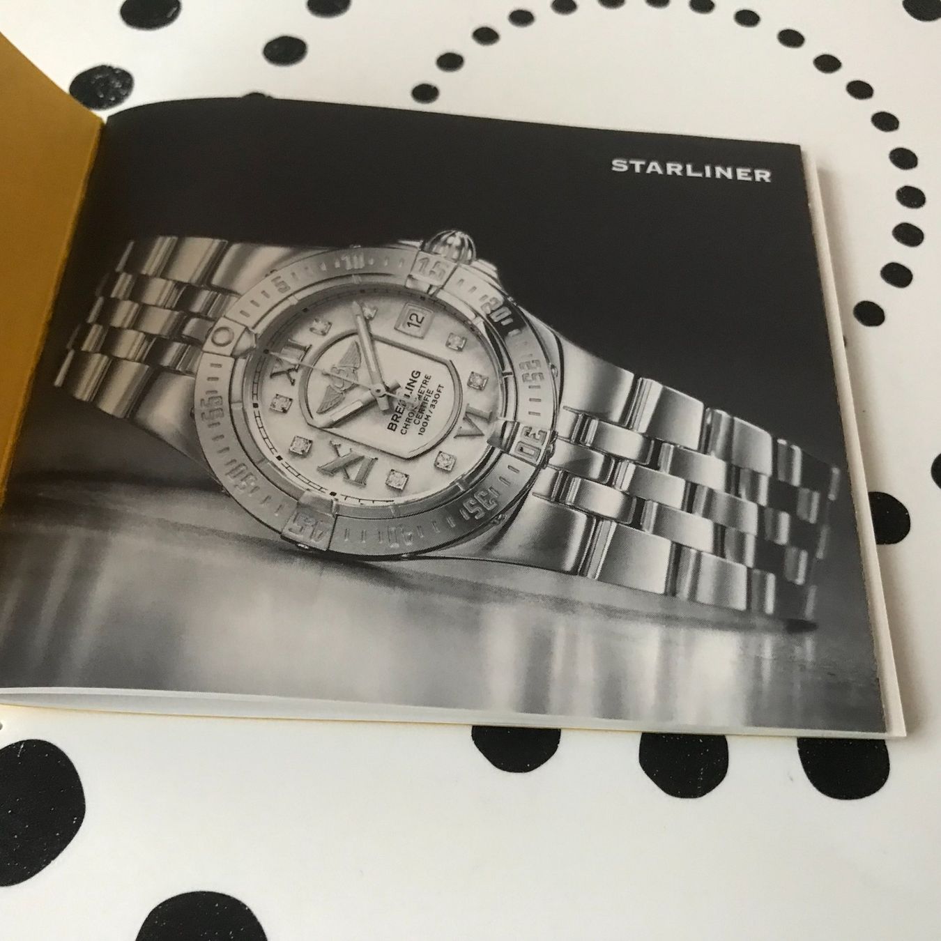 Breitling Documenti: BREITLING STARLINER - OPERATING INSTRUCTIONS !!! – Usato da Epalinges venduto da dream-watch 1