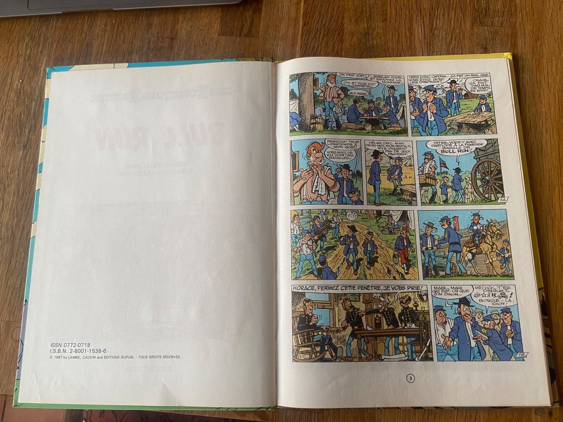 Fumetti: Les Tuniques Bleues 27 Bull Run EO 1987 – Usato da Fribourg venduto da J334455 2
