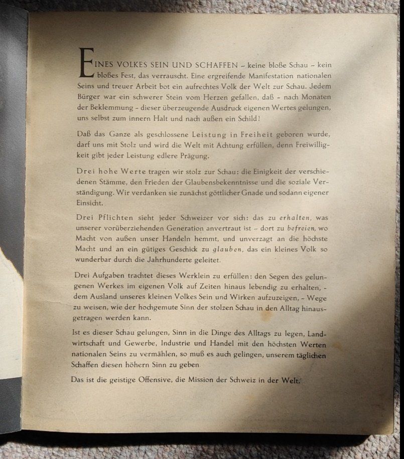Libri: Eines Vokes Sein und Schaffen – Usato da Sigriswil venduto da Ricola1977 2