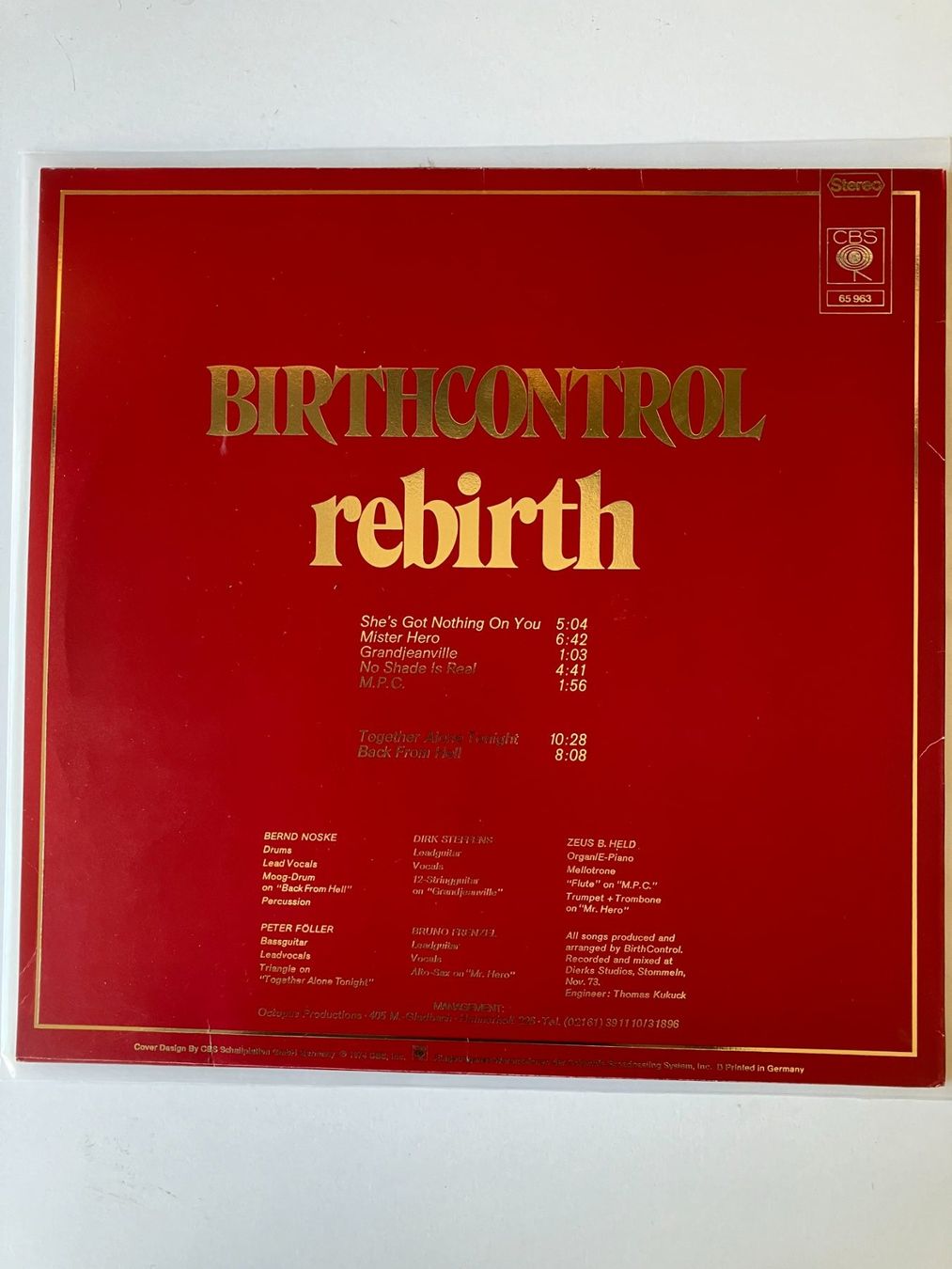 Schallplatten: Birth Control – Gebraucht aus Aarwangen von Jukebox3 2