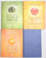 4er Set Bücher vom Besteller Autor Anthony William 