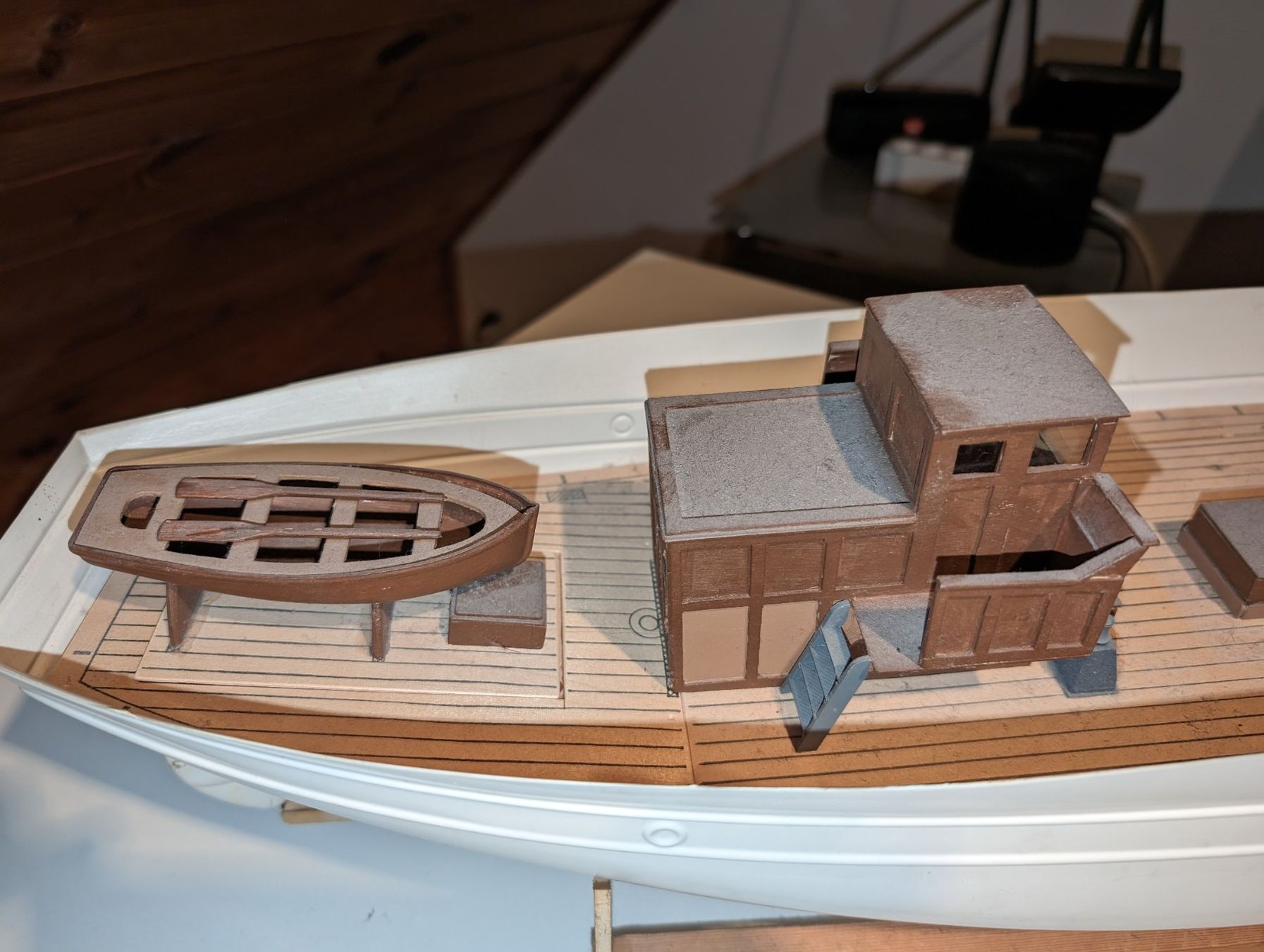 Graupner RC Modellbau: versandetes Projekt: Graupner Fischkutter "Elke" HF408 – Gebraucht aus Affoltern am Albis von  3