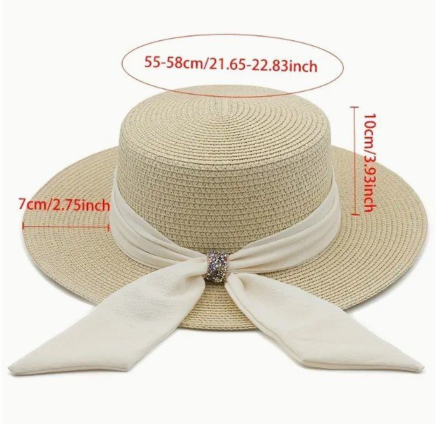 Copricapi, berretti & cappellini: NEUER hübscher hellbeiger Sonnenhut - 225418 – Nuovo (secondo la descrizione) da Küssnacht am Rigi venduto da Pidu5 1