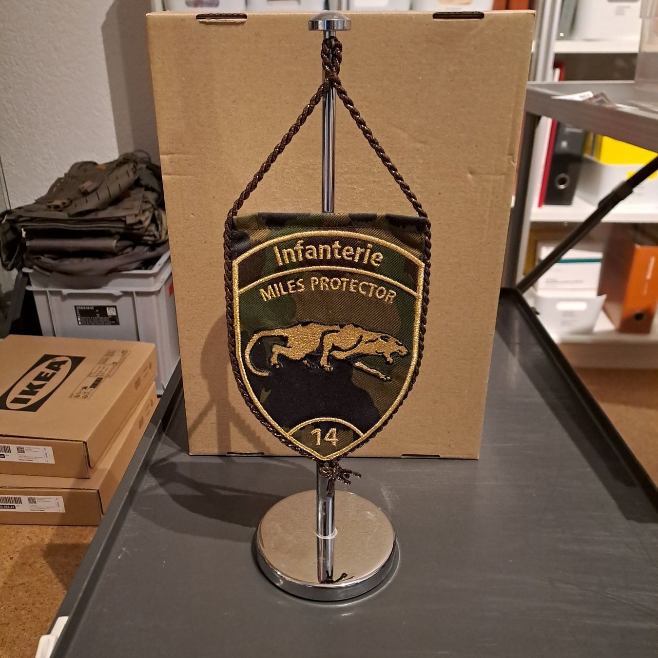 Schweizer Armee Plaketten & Abzeichen: Infanterie MILES PROTECTOR 14 – Neu (gemäss Beschreibung) aus Gipf-Oberfrick von Mig_29