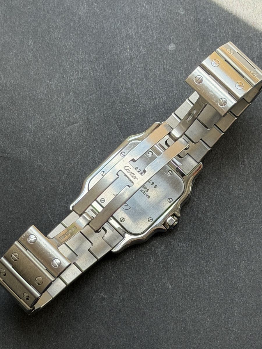 Cartier Orologi: Cartier Santos Galbée Quarz Fullset – Usato da Winterthur venduto da YSCHU 4