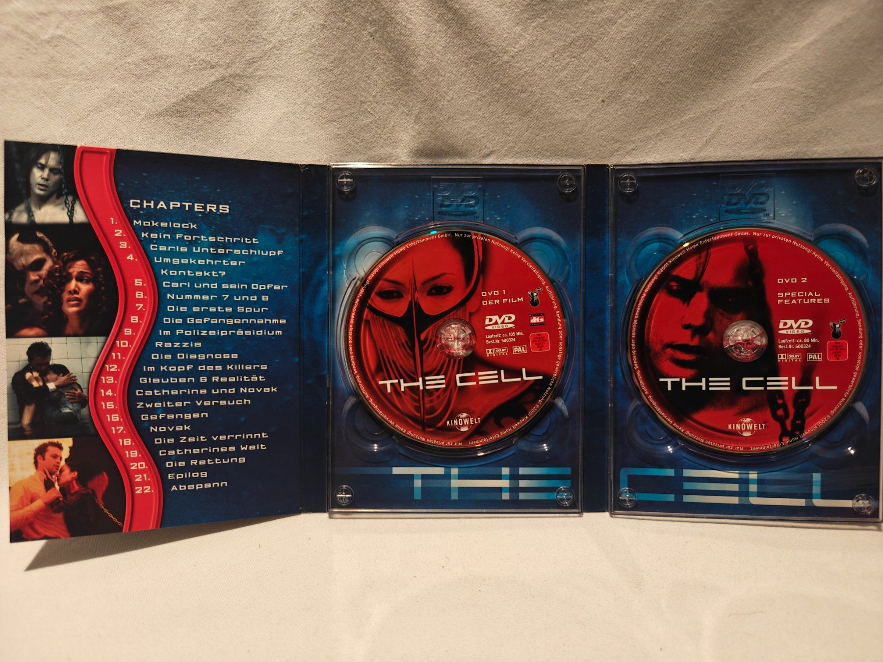 Tutti i DVDs: The Cell DVD Director's Cut 2-Disc Set – Usato da Gutenswil venduto da Vulcano21 1