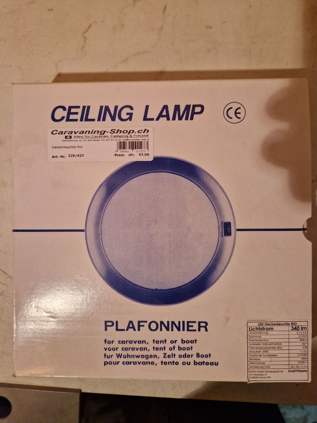 Lampen: Campinglampe – Neu (gemäss Beschreibung) aus Thierachern von nat3634 2