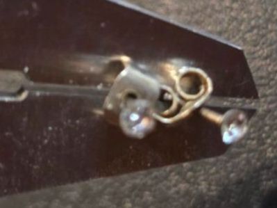 Orecchini pendenti & Orecchini a lobo: Ohr Ringe Brillanten oder Diamanten 2mm – Usato da Walterswil BE venduto da Lonitti 2