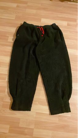 Kuschelige Fleecehose, schwarz