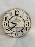 Wanduhr 49 Bond Street London rund