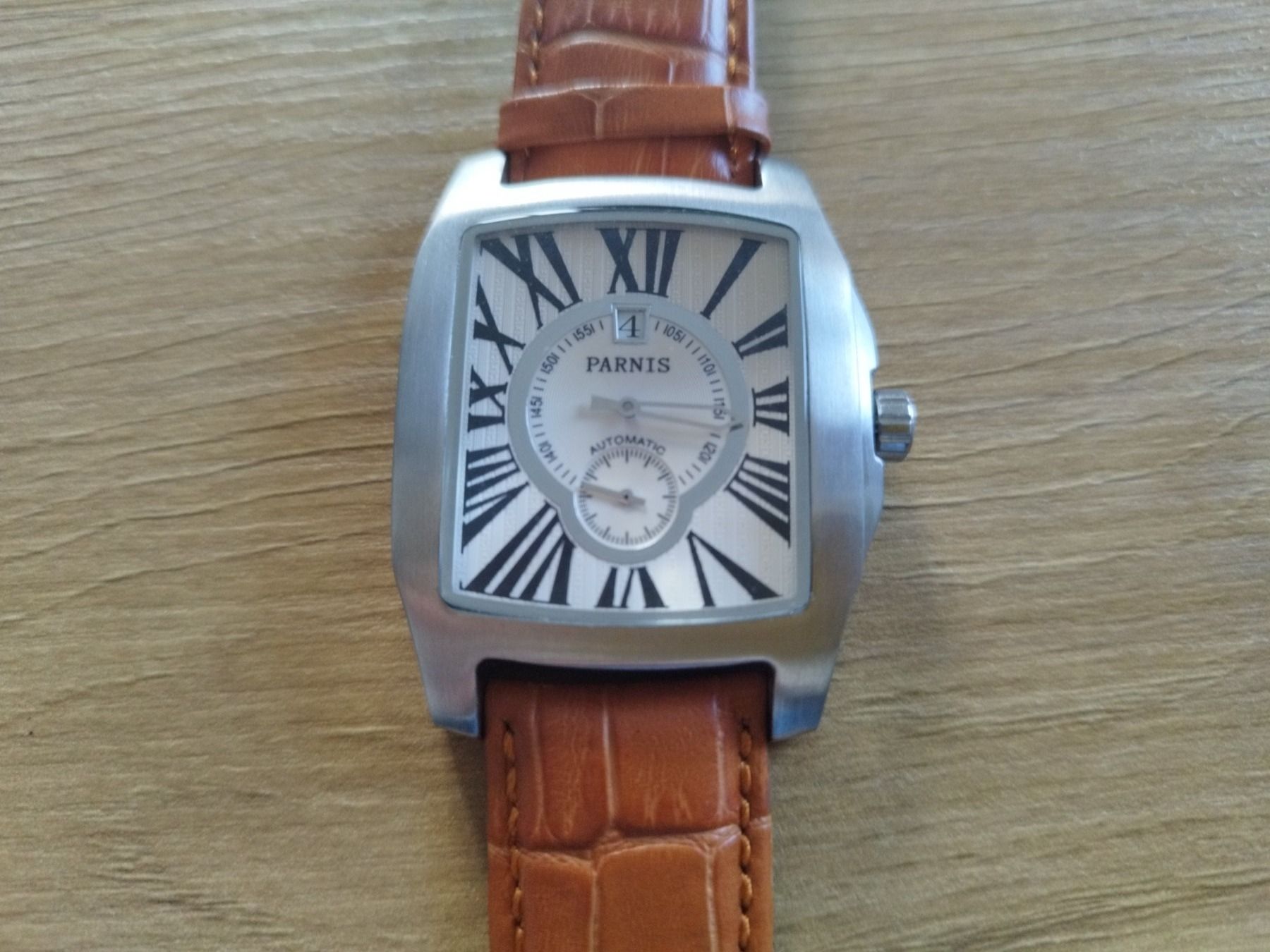 Parnis Orologi: Montre Heure sautante, neuve – Nuovo e nell'imballaggio originale da Vallorbe venduto da Leonidas1337 1