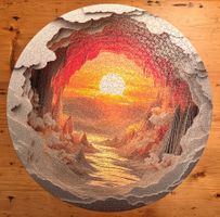 Puzzle ca. 60 cm Durchmesser