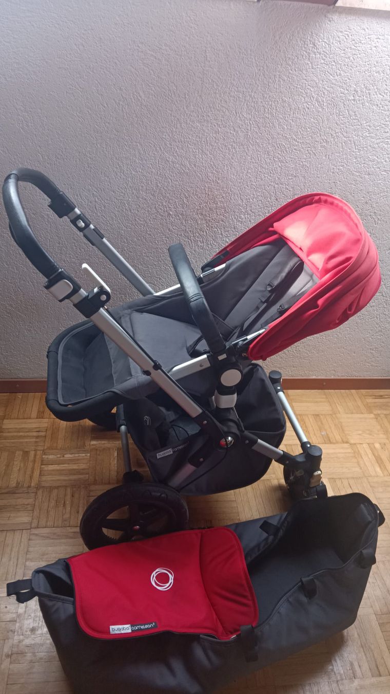 Bugaboo Kinderwagen: Bugaboo Cameleon3 Stroller Red Used – Gebraucht aus Lengnau BE von Ragaso 5