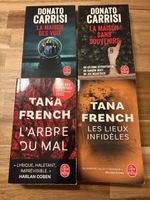 Lot de 2x2 polars Tana French et Donato Carrisi 